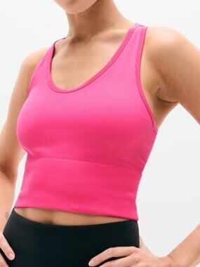 Athleta Recharge Seamless Tank in Hot Pink